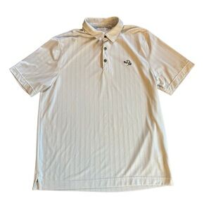 Cutter & Buck Men's Bay Hill Golf Performance Polo Shirt in White Size Large